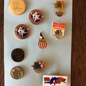 Collectible Olympic pins - 1984